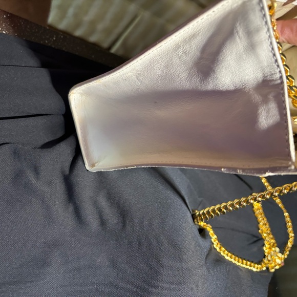 Paloma Picasso, small cream, leather shoulder bag - Picture 7 of 13